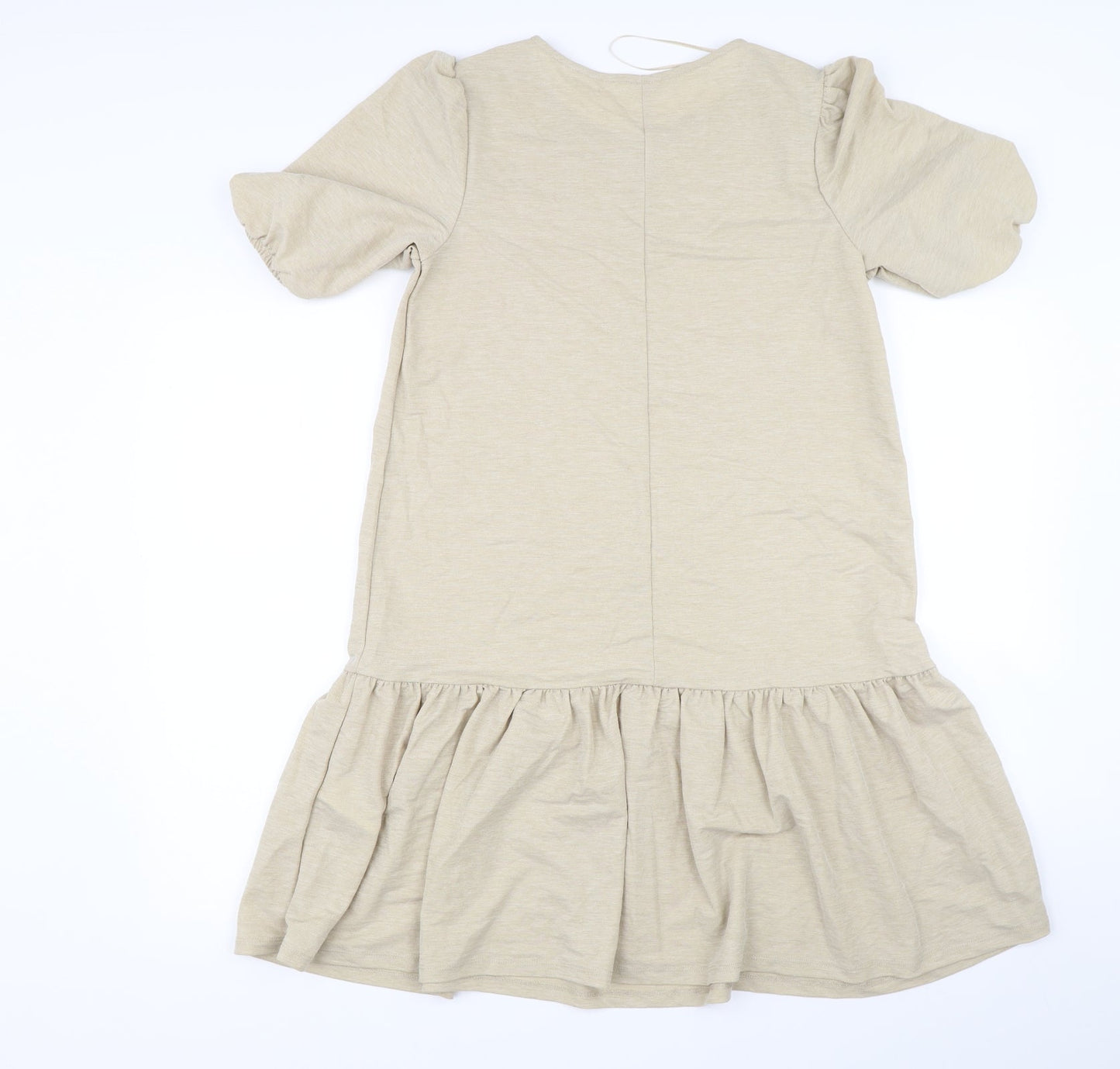 Primark Womens Beige Houndstooth  Slip Dress  Size 8