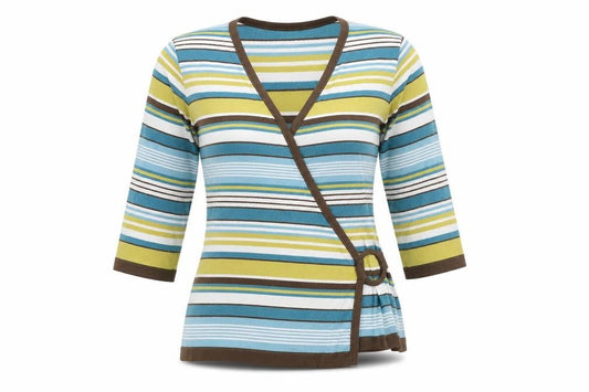 alex&co Womens Multicoloured Striped  Pullover Jumper Size 12