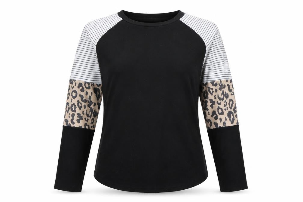 Womens UK Size M Blooming Jelly Black Basic T-Shirt