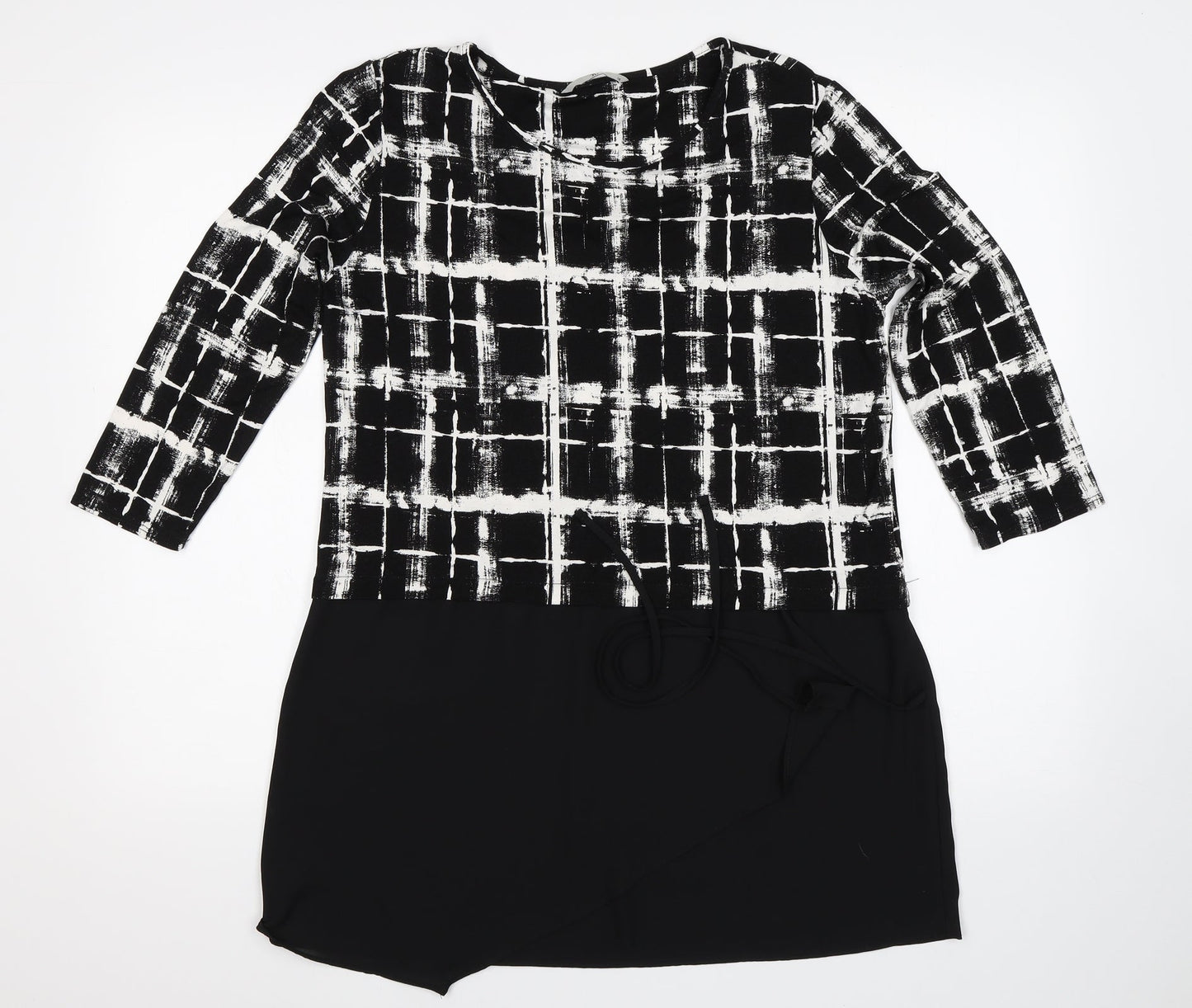 Womens UK Size 12 TU Black Basic Blouse