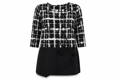 Womens UK Size 12 TU Black Basic Blouse