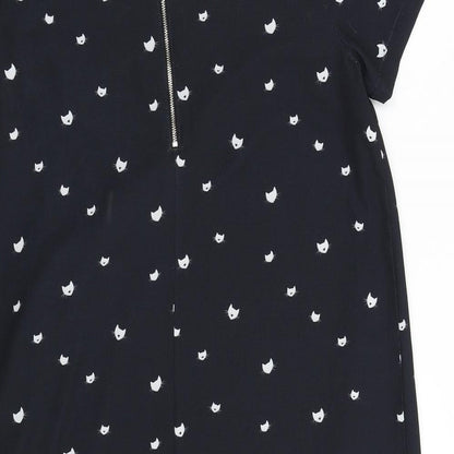 Louche Womens Black   Slip Dress  Size 12