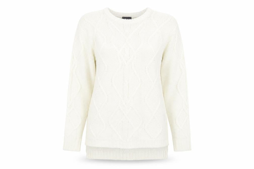 Womens UK Size XL Yessica Beige Pullover Jumper