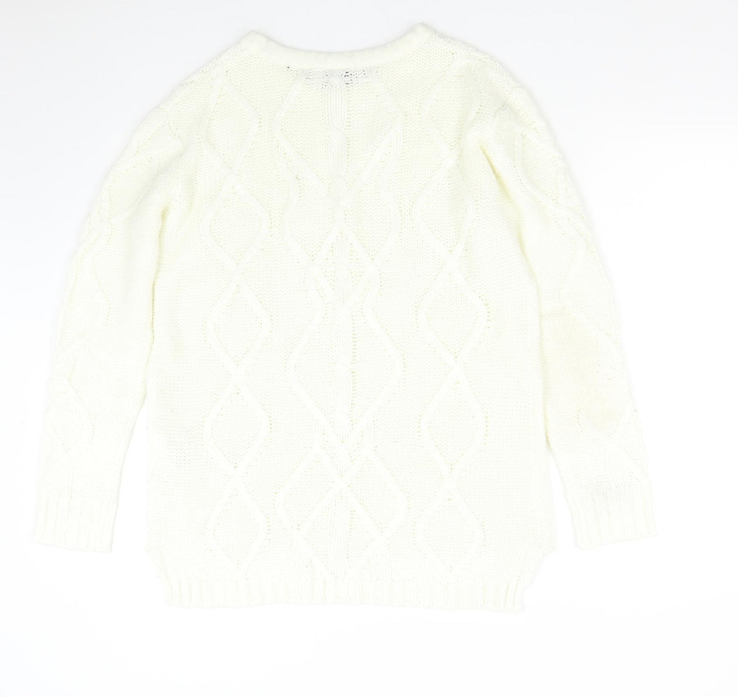 Womens UK Size XL Yessica Beige Pullover Jumper
