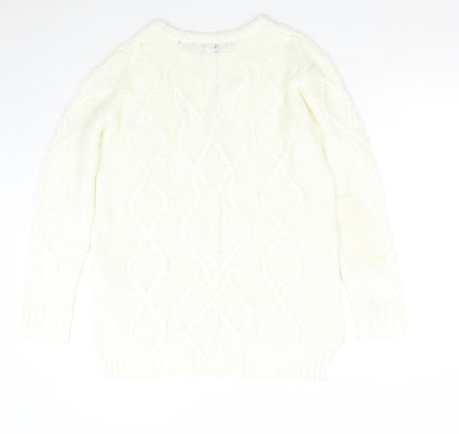 Womens UK Size XL Yessica Beige Pullover Jumper