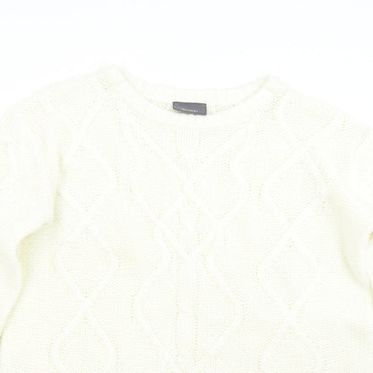Womens UK Size XL Yessica Beige Pullover Jumper