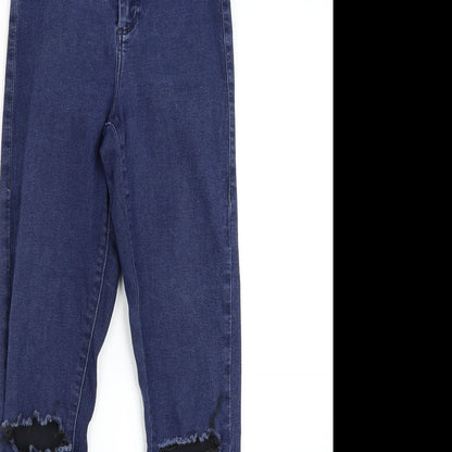 Topshop Womens Blue   Skinny Jeans Size 25 L30 in