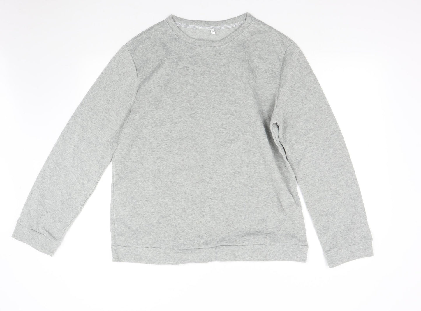 Mens UK Size 2XL Preworn Grey Pullover Sweatshirt