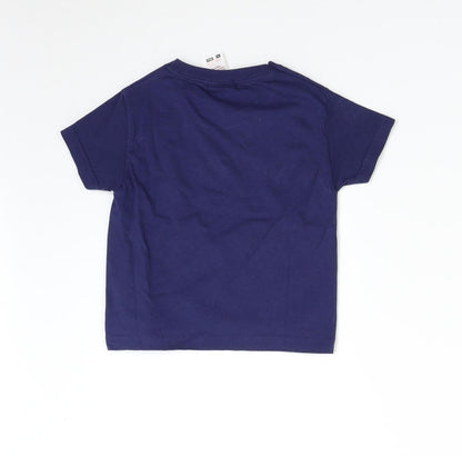 Fruit of the Loom Baby Blue   Basic T-Shirt Size 12-18 Months  - Sunshine