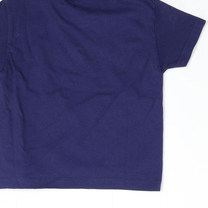 Fruit of the Loom Baby Blue   Basic T-Shirt Size 12-18 Months  - Sunshine
