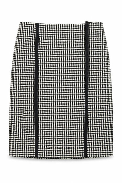 CC Womens Multicoloured Check  Straight & Pencil Skirt Size 12