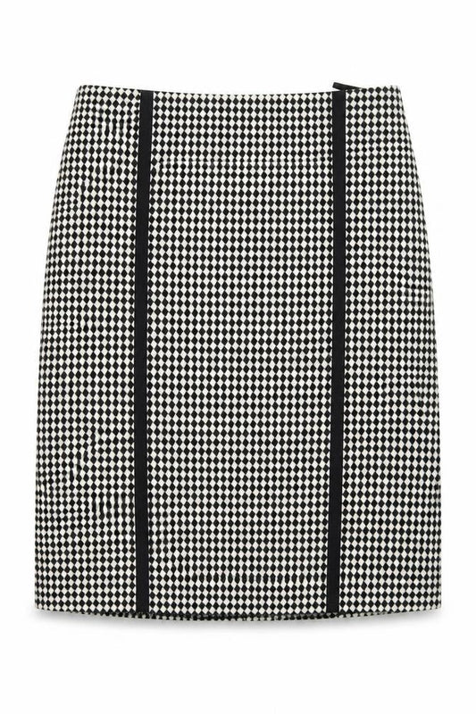 CC Womens Multicoloured Check  Straight & Pencil Skirt Size 12