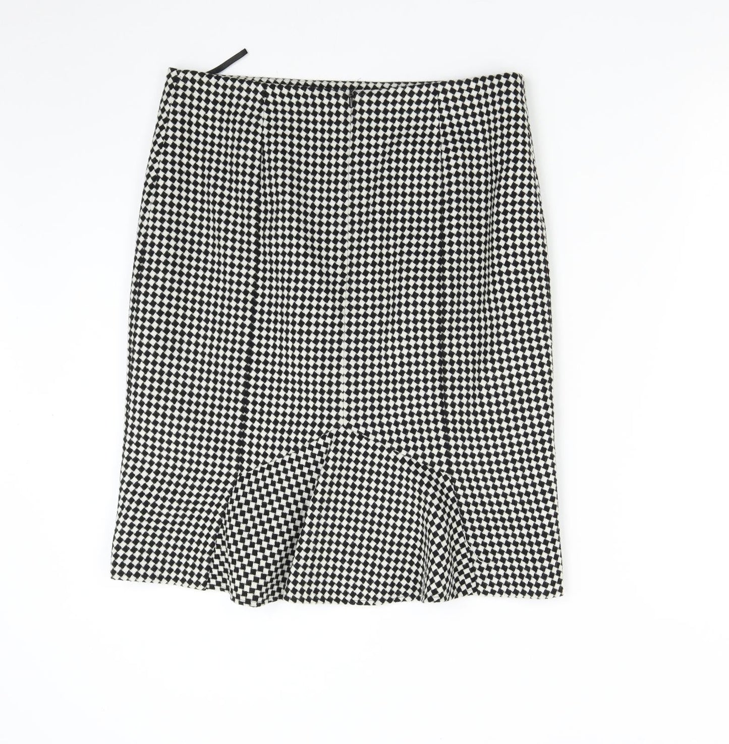 CC Womens Multicoloured Check  Straight & Pencil Skirt Size 12