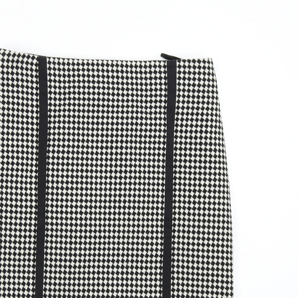 CC Womens Multicoloured Check  Straight & Pencil Skirt Size 12