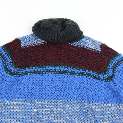 Womens UK Size XS Noisy may Multicoloured Pullover Jumper