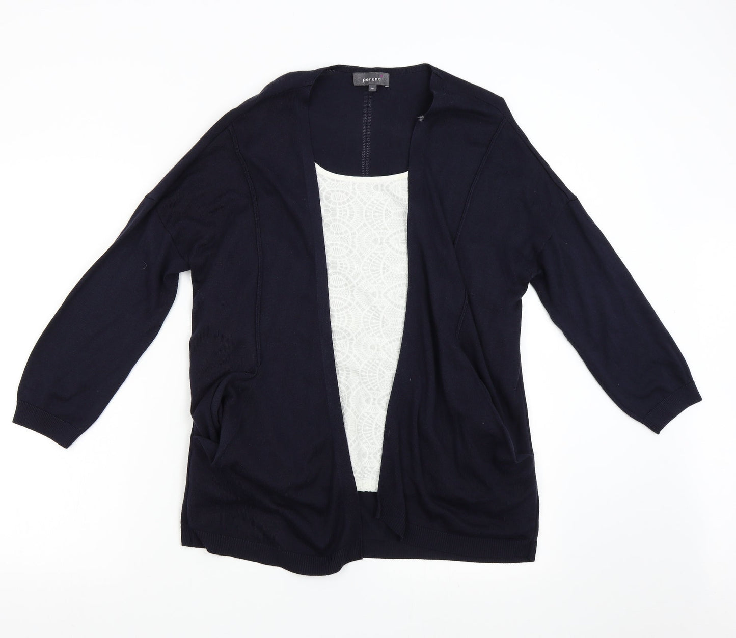 Womens UK Size 16 M&S Blue Pullover Jumper