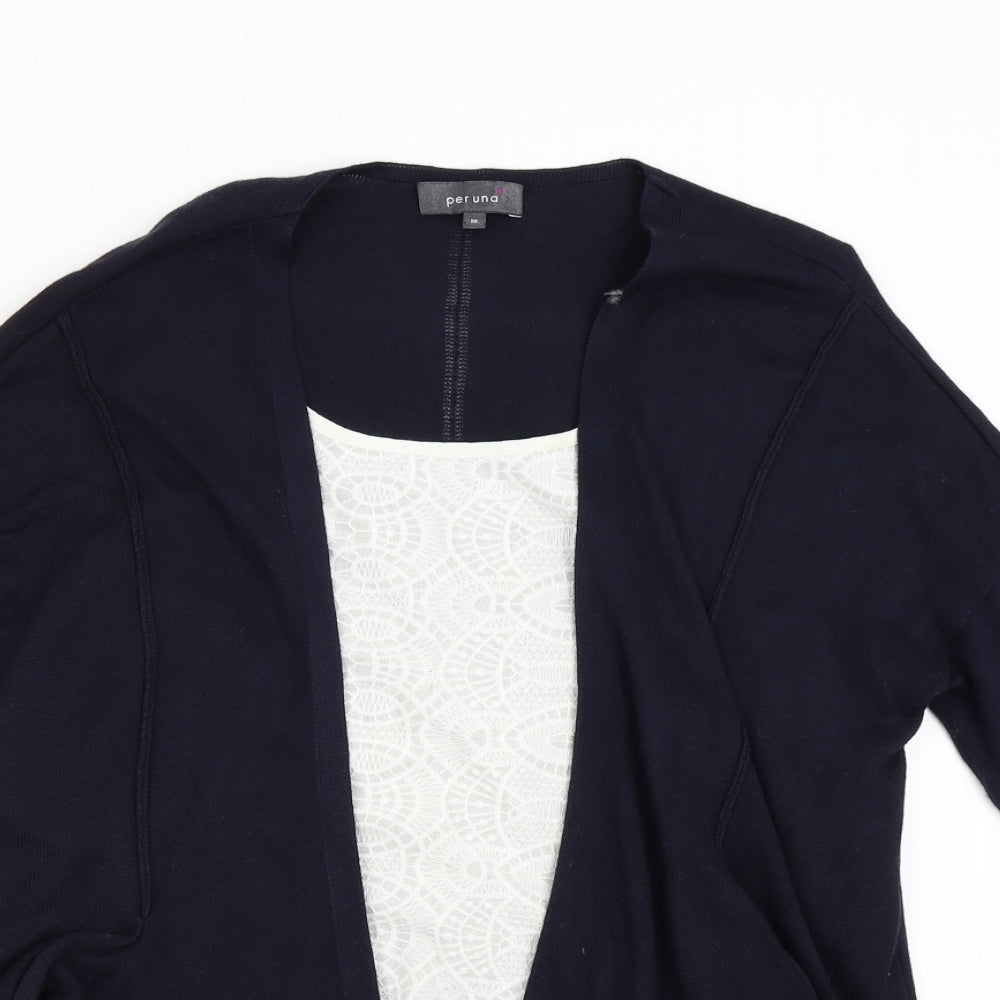 Womens UK Size 16 M&S Blue Pullover Jumper