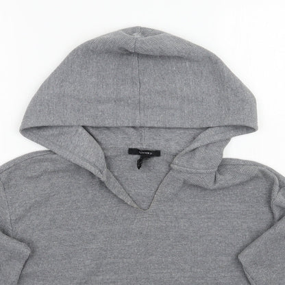 Womens UK Size S Forever21 Grey Pullover Hoodie