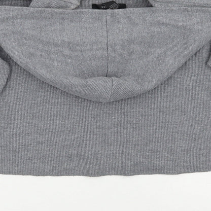 Womens UK Size S Forever21 Grey Pullover Hoodie