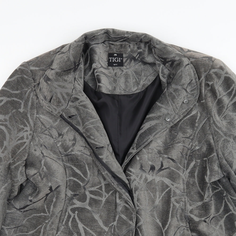 Womens UK Size 10 Tigi Grey Jacket