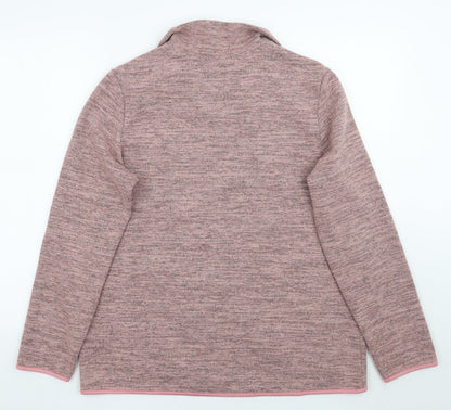 Womens UK Size L Preworn Pink Pullover Jumper