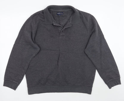 Easy Mens Grey   Pullover Jumper Size XL