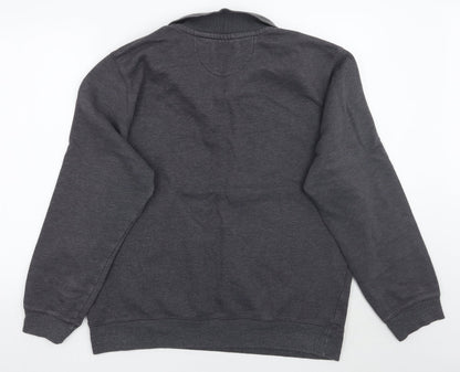 Easy Mens Grey   Pullover Jumper Size XL