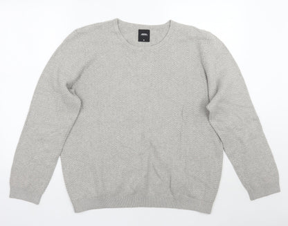 Burton Mens Grey   Pullover Jumper Size XL