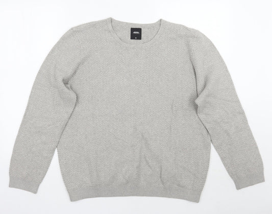 Burton Mens Grey   Pullover Jumper Size XL