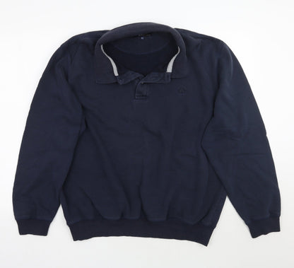 Easy Mens Blue   Pullover Jumper Size XL