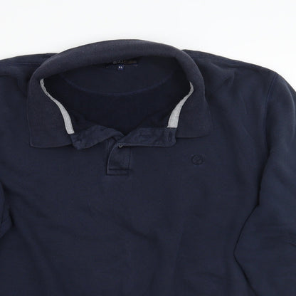 Easy Mens Blue   Pullover Jumper Size XL