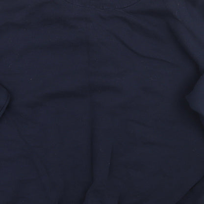 Easy Mens Blue   Pullover Jumper Size XL