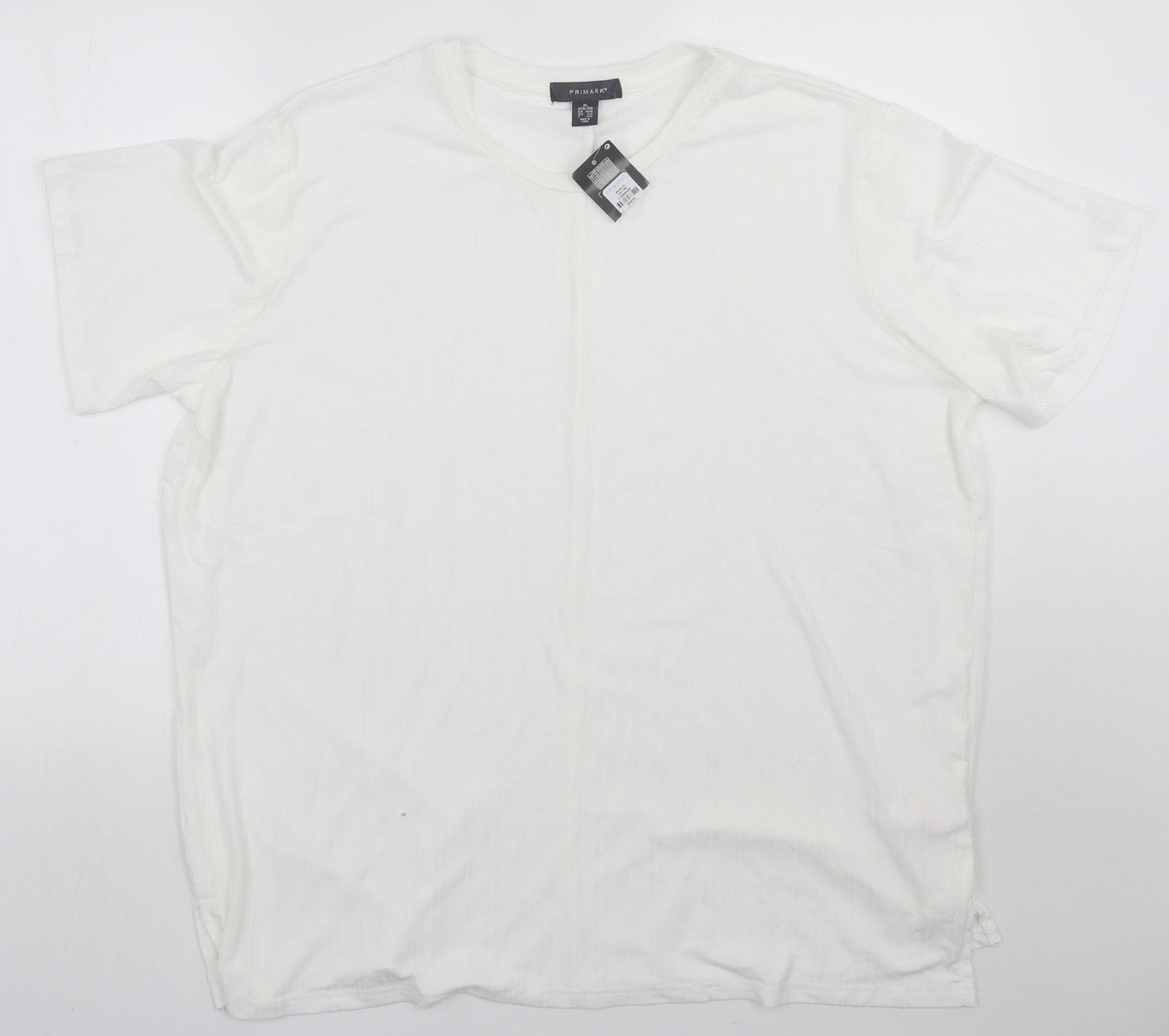 Primark Womens White   Basic T-Shirt Size XL