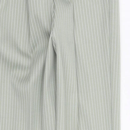 Womens UK Size 12 Marks and Spencer Regular Fit  Green Trousers