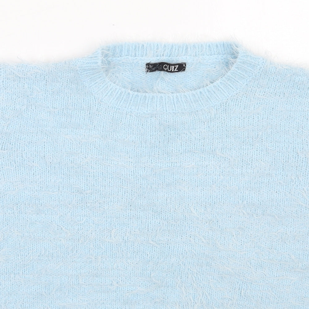 Quiz Womens Blue   Basic T-Shirt Size M