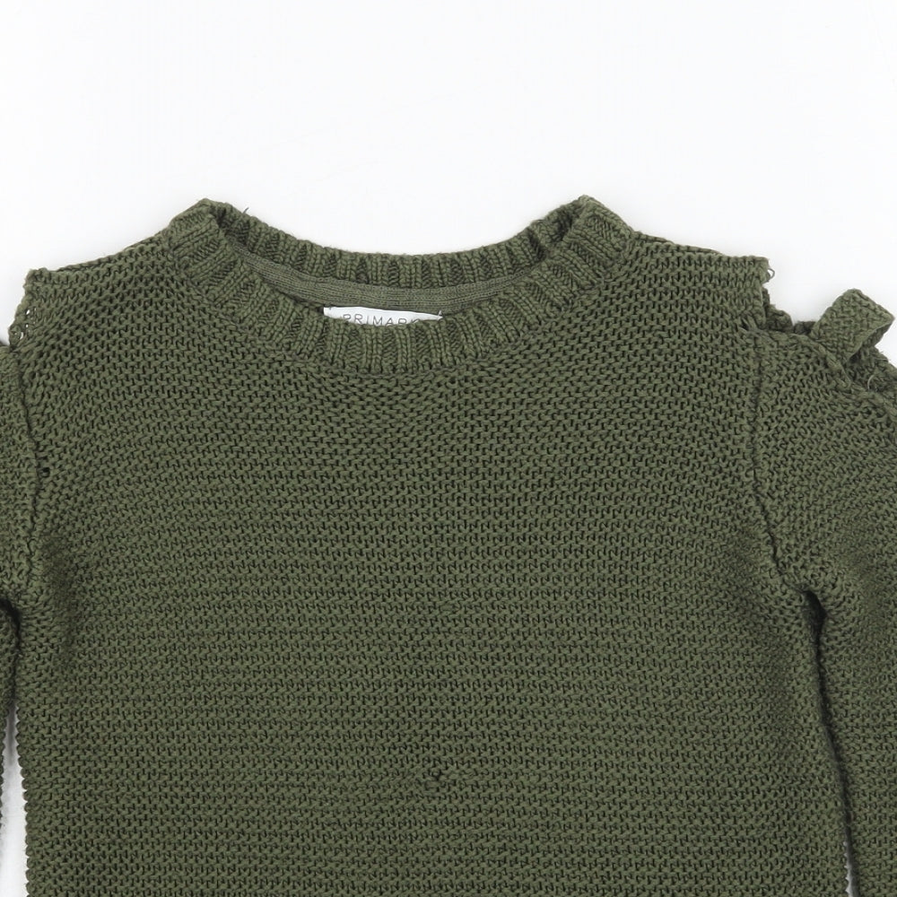 Primark Mens Green   Pullover Jumper