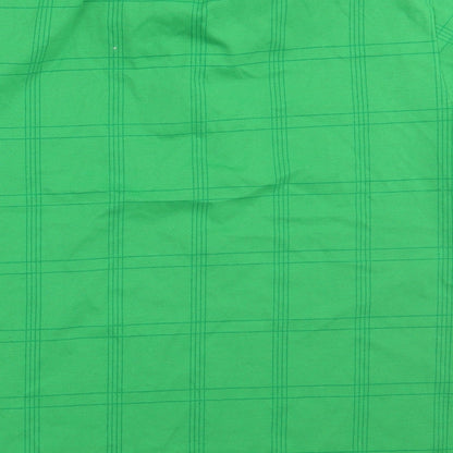 Dunlop Mens Green Check   Polo Size S