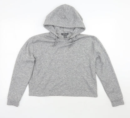 Additional front view of Primark women’s grey pullover hoodie, size M