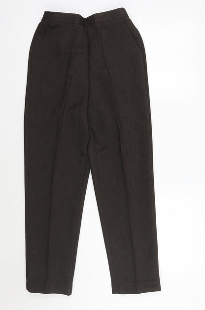 Womens UK Size 12 Saira of Manchester Regular Fit  Brown Trousers