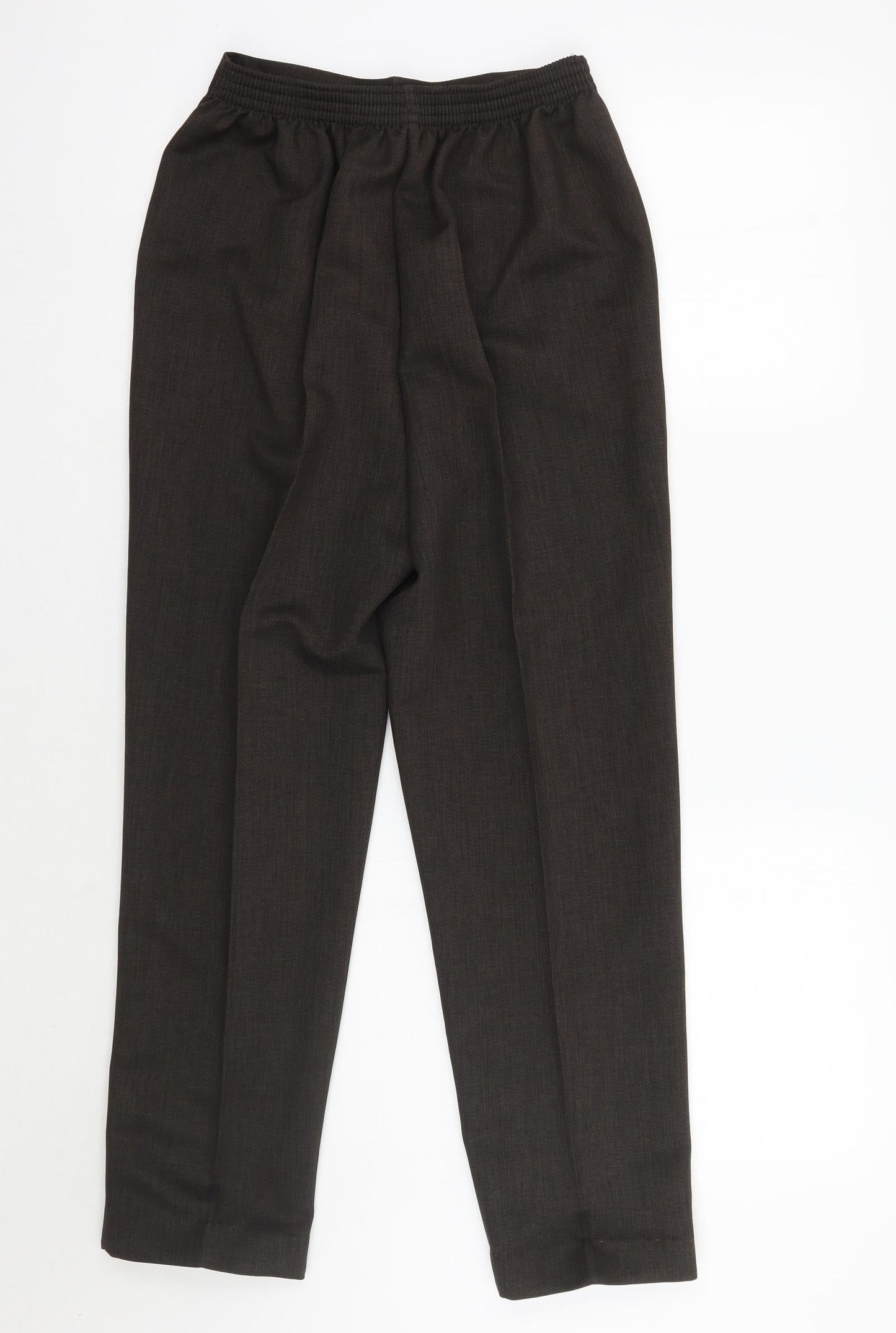 Womens UK Size 12 Saira of Manchester Regular Fit  Brown Trousers