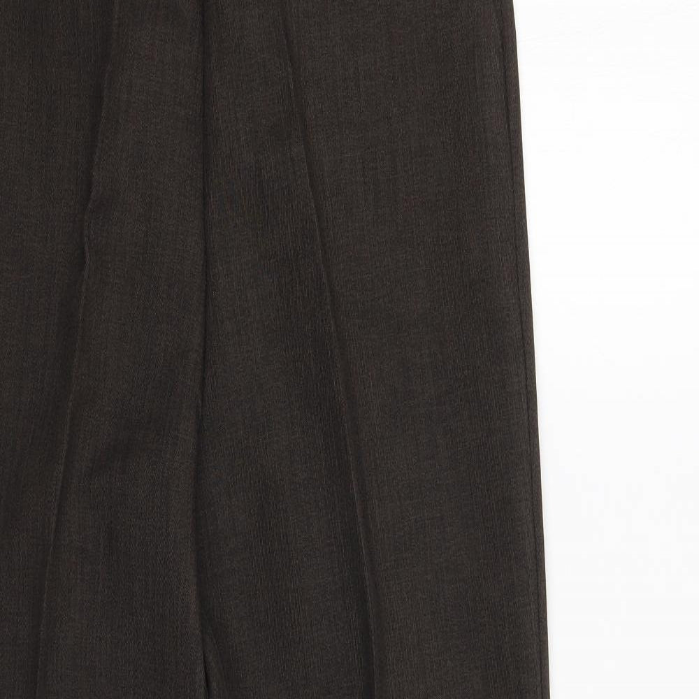 Womens UK Size 12 Saira of Manchester Regular Fit  Brown Trousers