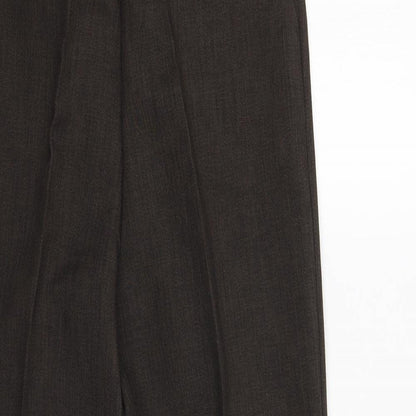 Womens UK Size 12 Saira of Manchester Regular Fit  Brown Trousers
