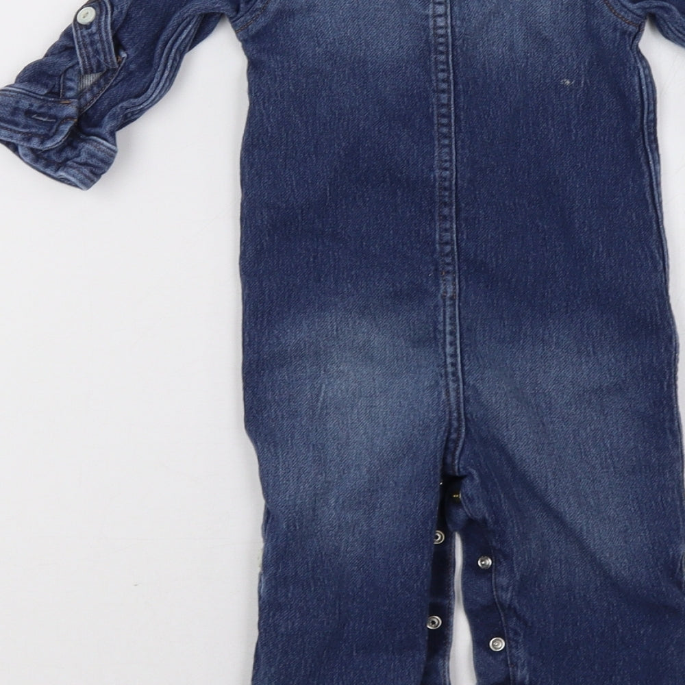 Gap Baby Blue   Dungaree One-Piece Size 6-9 Months