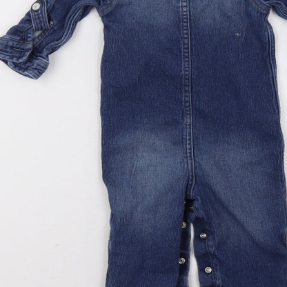 Gap Baby Blue   Dungaree One-Piece Size 6-9 Months