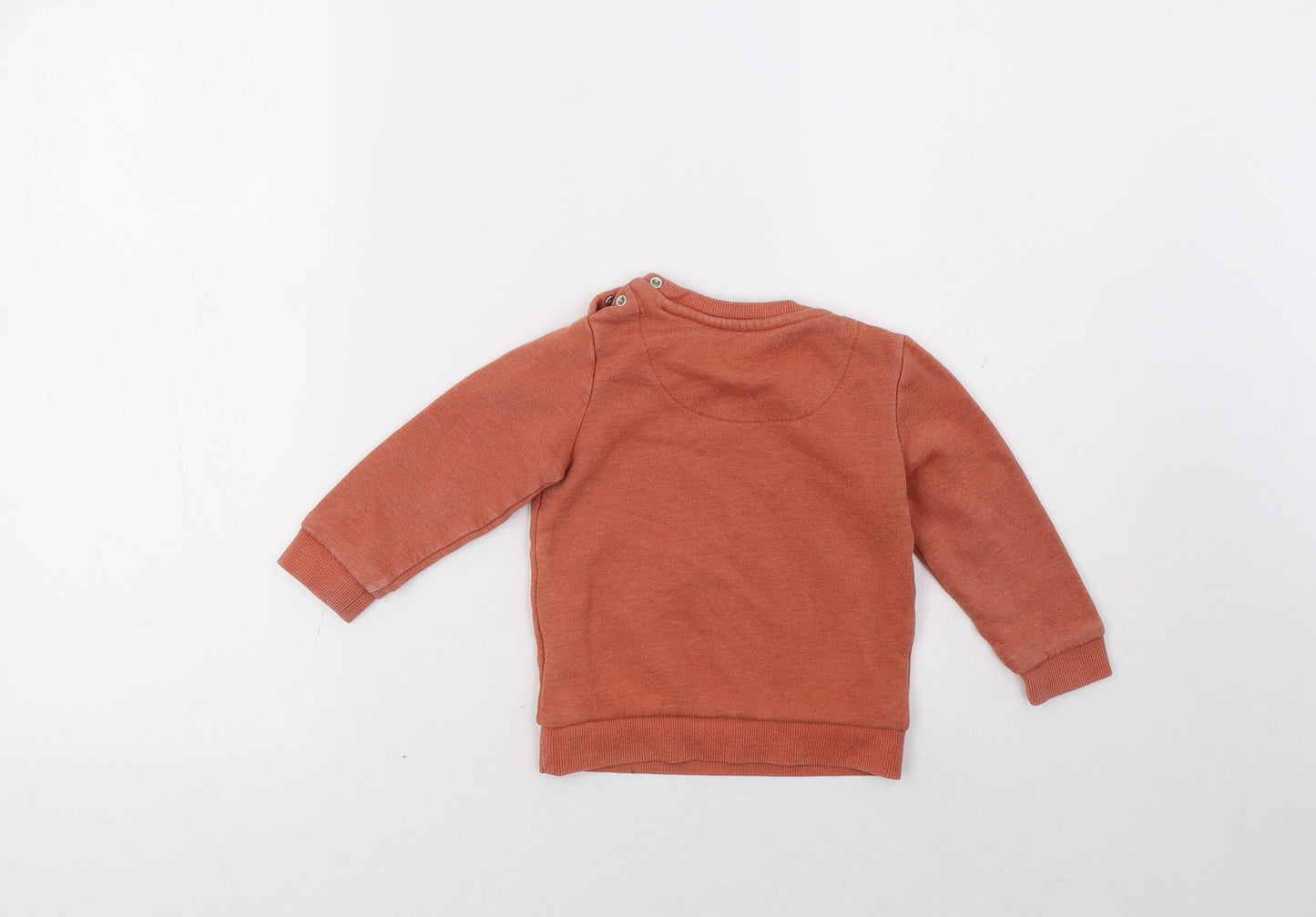 F&F Baby Orange   Pullover Jumper Size 12-18 Months