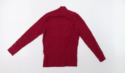 Womens UK Size 10 Marks and Spencer Pink Pullover Sweatshirt