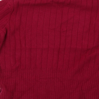 Womens UK Size 10 Marks and Spencer Pink Pullover Sweatshirt