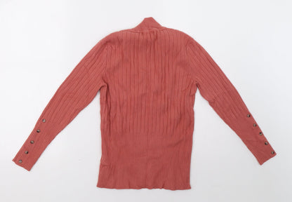 Womens UK Size 10 Marks and Spencer Pink Pullover Sweatshirt