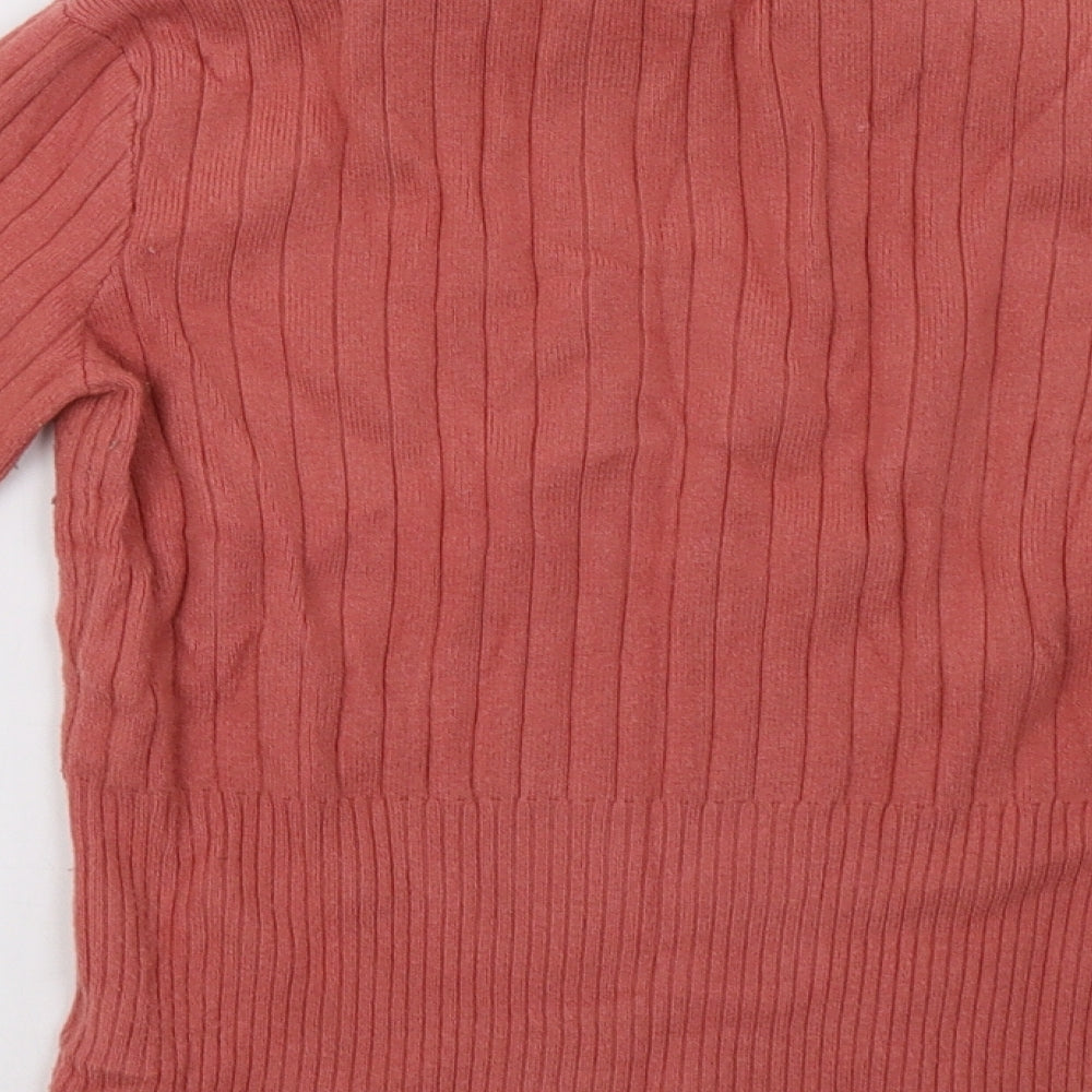 Womens UK Size 10 Marks and Spencer Pink Pullover Sweatshirt