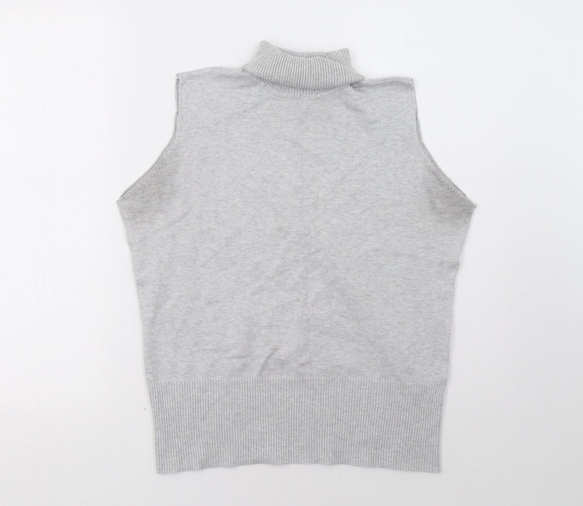 Additional front view of F&F women’s grey pullover sweatshirt, size UK 16